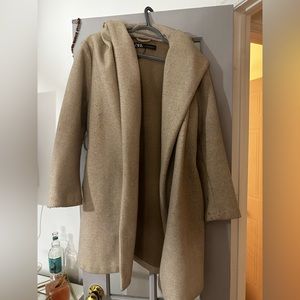 Zara coat with hood (I lost the belt)